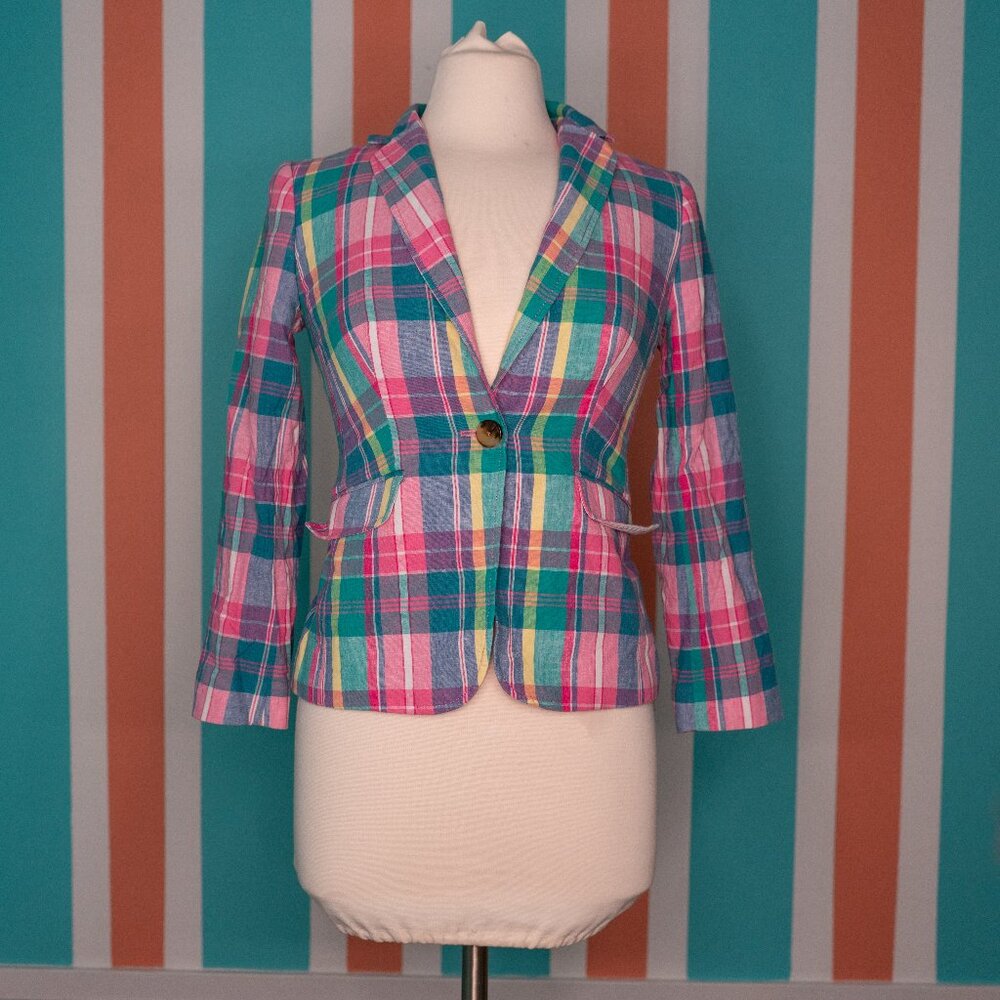 Talbots Colorful Blazer
